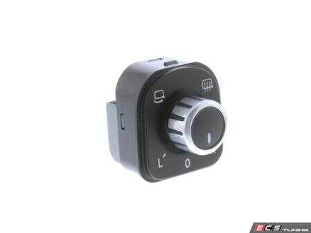 ES#2899576 - 5K0959565XSH - Chrome Mirror Switch - Replace your boring factory switch with this chrome unit - Vemo - Volkswagen