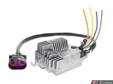ES#4857593 - 8E0959501AG - VW | Control Unit, electric fan (engine cooli - Vemo - 