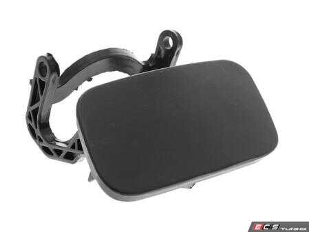 ES#4057626 - 8K0955275GRU - Headlight Washer Cap - Primed - Left - Keep the smooth look of your front bumper - Vemo - Audi
