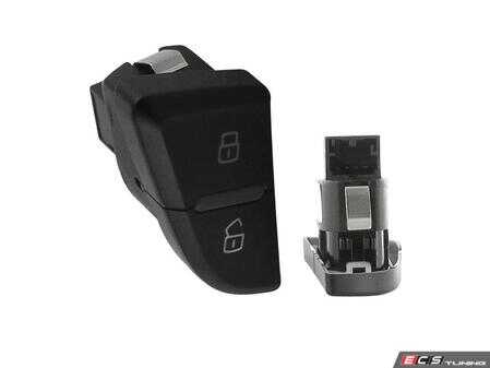 ES#2901847 - 8K2962108V10 - Front Door Lock Switch - Right - Located in the front door panel - Vemo - Audi