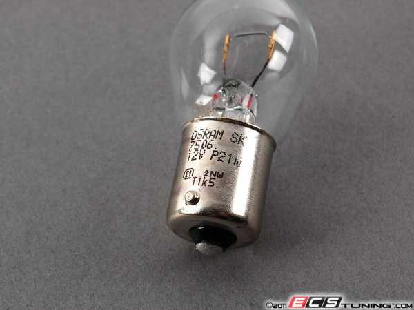 Genuine Volkswagen Audi - N0177322 - 1156 Single Filament Bulb - Priced ...