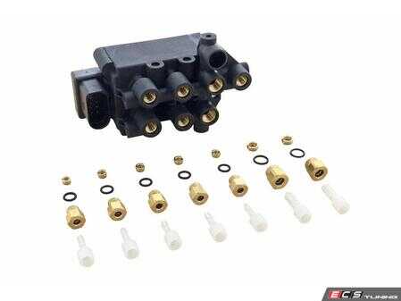 ES#4857964 - 971616056C - Air Suspension Valve Block - Distribution point for all of the suspension air lines - Vemo - Audi Porsche
