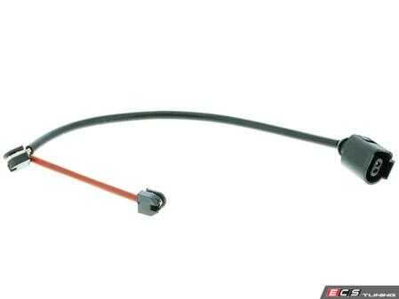 ES#4858011 - 9P1907637B - Front Brake Pad Wear Sensor - Priced Each - Always replace when replacing pads. - Vemo - Porsche