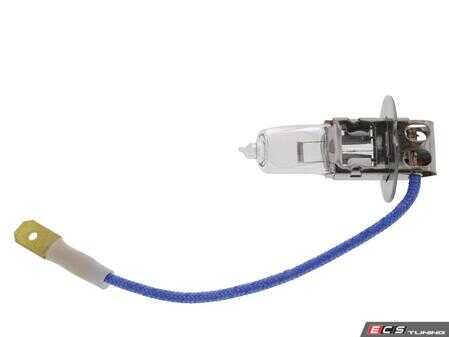 ES#2902862 - N0177622 - H3 Halogen Bulb - Priced Each - Get your exterior lights shining bright again - Vemo - Audi Volkswagen
