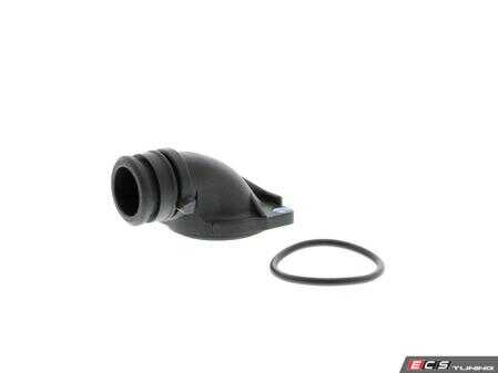 ES#2878144 - 037121121A - Adapter - Thermostat to Water Pump Housing - Vaico - Audi Volkswagen