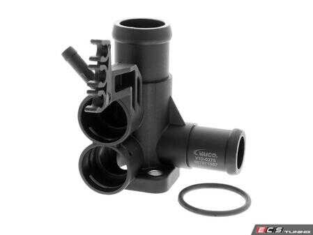 ES#2878146 - 037121132E - Coolant Flange - Located on the front side of the cylinder head - Vaico - Volkswagen