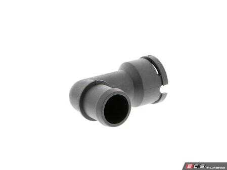 ES#2878152 - 037121619A - Coolant Hose Adapter - Located between the thermostat housing and the lower radiator hose - Vaico - Volkswagen
