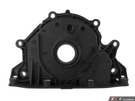 ES#3610363 - 04L103151A - Front Main Seal - With Flange - Front crankshaft seal assembly bolts directly to engine block - Vaico - Volkswagen
