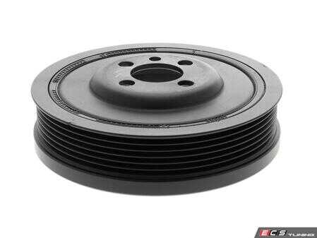 ES#4147554 - 04L105243 - Harmonic Balancer - Reduces torsional vibrations on your crankshaft - Vaico - Audi Volkswagen
