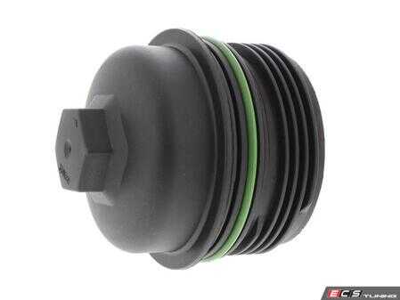 ES#4859455 - 057115433A - Oil Filter Cap - Replace your cracked or broken piece - Vaico - Audi Volkswagen