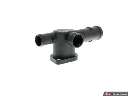 ES#2878524 - 06A121132AG - Coolant Flange - Located on the driver side of the cylinder head - Vaico - Volkswagen