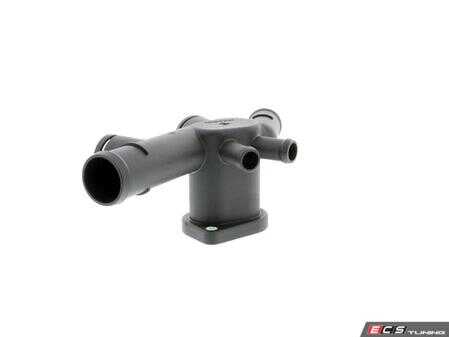 ES#2878526 - 06A121132C - Coolant Hose Flange - Located on the side of the cylinder head - Vaico - Volkswagen