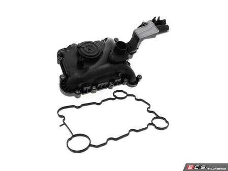 ES#4361564 - 06E103547AC - Oil Separator/Pressure Control Valve (PCV) - Located beneath the supercharger compressor - Vaico - Audi Volkswagen