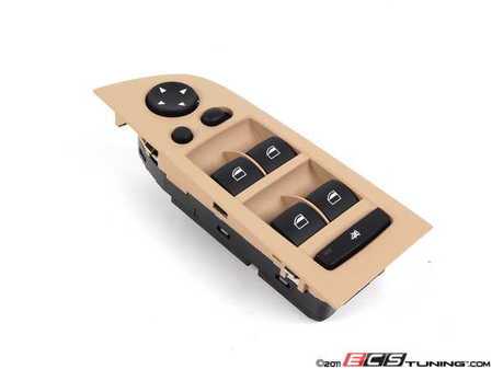 ES#2080551 - 61319217334 - Window Lifter Switch - Beige - Drivers side, includes mirror controls - Genuine BMW - BMW