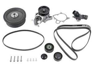 ES#4860393 - 11517790472KIT3 - BMW | Water Pump + V-Ribbed Belt Kit | VAICO Expert Kits+ - Vaico - 