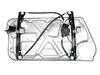 ES#3697776 - 1C0837656B - Window Regulator with mounting plate - Right  - Does not include the window crank - Vaico - Volkswagen