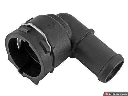 ES#4861304 - 1K0122291J - Coolant Flange - 90 degree fitting with quick coupling - Vaico - Volkswagen