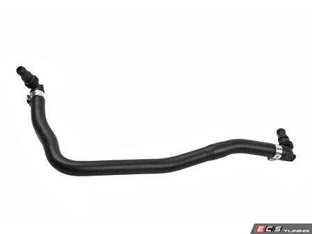 ES#4766329 - 2045010925 - Coolant Breather Pipe - Also called de-aeration pipe.  Helps remove air from the system.  From Expansion Tank to Radiator. - Vaico - Mercedes Benz