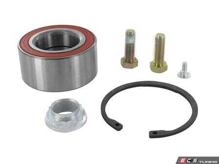 ES#2883067 - 2103300151 - Front Wheel Bearing Kit - Priced Each - Includes wheel bearing, snap ring and necessary hardware - Vaico - Mercedes Benz