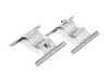 ES#4906552 - 95535296000 - Rear Brake Pad Hardware Kit - Easy install, includes pair of pins, expanding springs, and securing clips - URO - Porsche