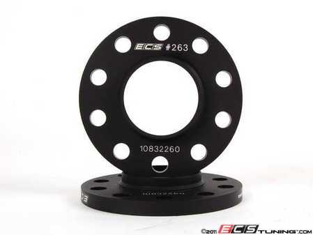 ES#11311 - ECS#263KT - Wheel Spacer Kit - 12.5mm - Aluminum wheel spacer kit made specifically for your 5x120, 74.1mm center bore BMW. - ECS - BMW