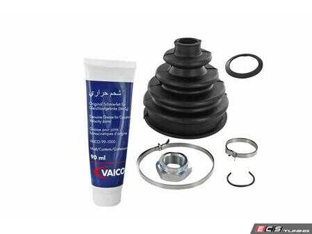 ES#2885369 - 357498203A - Outer C/V Joint Boot Kit - Priced Each - Fits left or right side - Vaico - Audi Volkswagen
