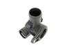 ES#3520844 - 06B121132E - Cylinder Head Cooling Flange - Located at the rear of cylinder head, includes o-rings - Holstein - Audi