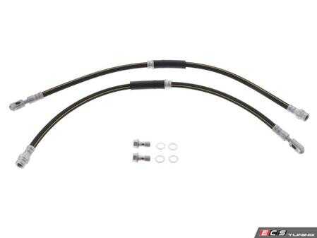 ES#2885666 - 3AA611701A - Front Brake Hose - Priced Each - Rubber hose from metal brake line to caliper body. - Vaico - Volkswagen