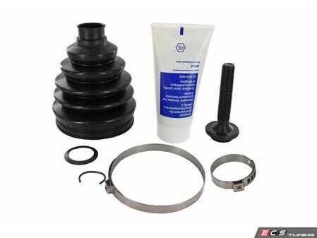 ES#2885683 - 3B0498203G - Front Outer CV Joint Boot Kit - Priced Each - Stop losing CV grease and extend axle joint life - Vaico - Audi Volkswagen