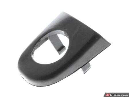 ES#3697927 - 3B0837879 - Door Handle Cover - Black - Replacement for your scratched or broken cap - Vaico - Volkswagen