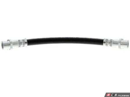 ES#2887404 - 4E0611775L - Mid Brake Hose - Priced Each - Located at the control arm pivot, fits the left and right side - Vaico - Audi Volkswagen