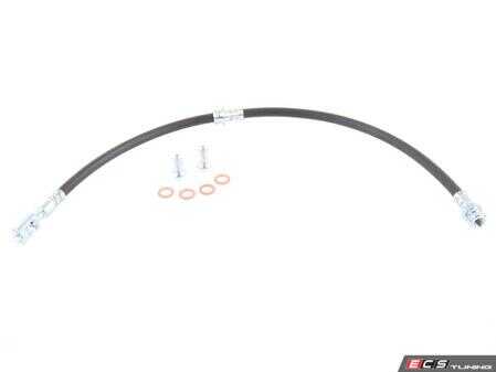 ES#2888959 - 5N0611701A - Brake Hose - Front - This hose connects directly to the caliper body. - Vaico - Audi Volkswagen