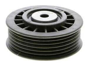 ES#2889041 - 6012000770 - Accessory Belt Idler Pulley - Grooved Pulley On Pulley Bracket - Vaico - Mercedes Benz