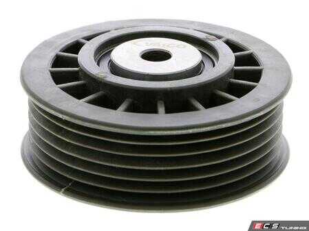 ES#2889041 - 6012000770 - Accessory Belt Idler Pulley - Grooved Pulley On Pulley Bracket - Vaico - Mercedes Benz