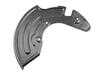 ES#4815846 - 8D0615311E - Front Dust Shield - Left - Mounted behind the front brake rotor - Vaico - Audi