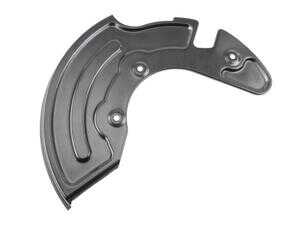 ES#4815846 - 8D0615311E - Front Dust Shield - Left - Mounted behind the front brake rotor - Vaico - Audi