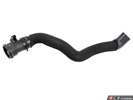 ES#4056205 - 8R0121055D - Radiator Hose - Lower - Connects the lower radiator port to the t-fitting - Vaico - Audi