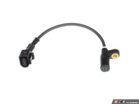 ES#3520946 - 1J0927807D - Rear ABS Sensor - Priced Each - Measures wheel speed to prevent brake lock ups. - Holstein - Audi Volkswagen