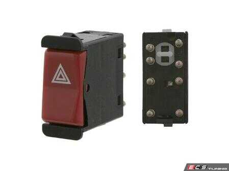 ES#2865066 - 0008209010 - Hazard Flasher Switch - Located in your vehicles center console - Febi - Mercedes Benz