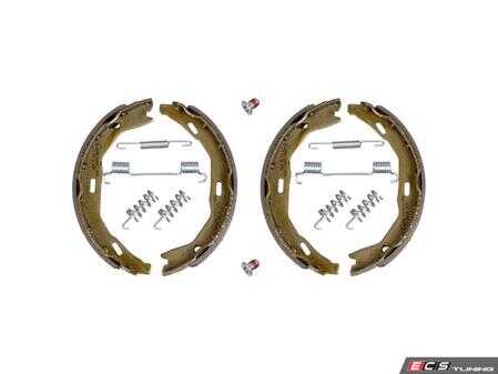 ES#2865367 - 0044208620 - Parking Brake Shoe Kit - Includes all hardware needed for installation - Febi - Mercedes Benz
