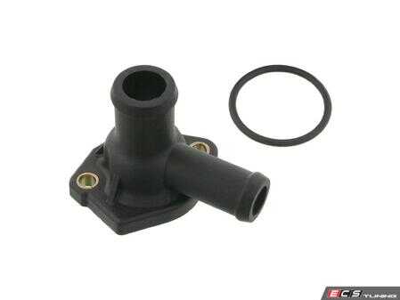 ES#2865588 - 026121144B - coolant flange for cylinder head, with seal - Febi - Audi Volkswagen