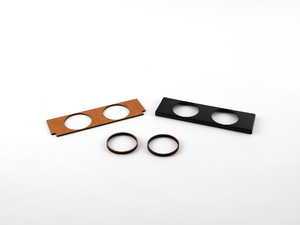 ES#1175 - MK4DP 2H - Radio Panel Gauge Holder - 2-Hole - Fits in the factory radio location, accepts two 52mm gauges - New South Performance - Volkswagen