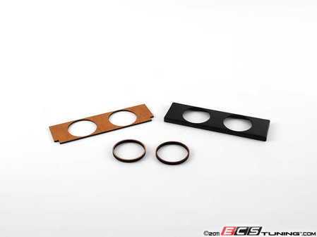 ES#1175 - MK4DP 2H - Radio Panel Gauge Holder - 2-Hole - Fits in the factory radio location, accepts two 52mm gauges - New South Performance - Volkswagen