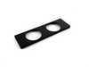 ES#1175 - MK4DP 2H - Radio Panel Gauge Holder - 2-Hole - Fits in the factory radio location, accepts two 52mm gauges - New South Performance - Volkswagen