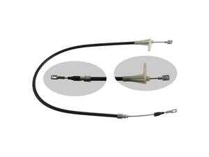 ES#2867666 - 1244201185 - Rear Parking Brake Cable - Priced Each - Rear Axle, Left & Right Sides - Febi - Mercedes Benz