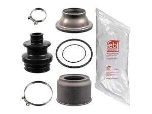 ES#2873957 - 1263500237 - Genuine C/V Outer Boot Kit - Priced Each - Fits Left Or Right Side - Includes Boot And Clamps - Febi - Mercedes Benz