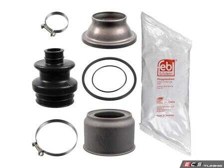 ES#2873957 - 1263500237 - Genuine C/V Outer Boot Kit - Priced Each - Fits Left Or Right Side - Includes Boot And Clamps - Febi - Mercedes Benz