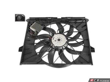 ES#4343397 - 1645000093 - Electric Engine Cooling Fan - Located Behind Radiator - Auxiliary Fan Assembly - 850 Watt - Febi - Mercedes Benz