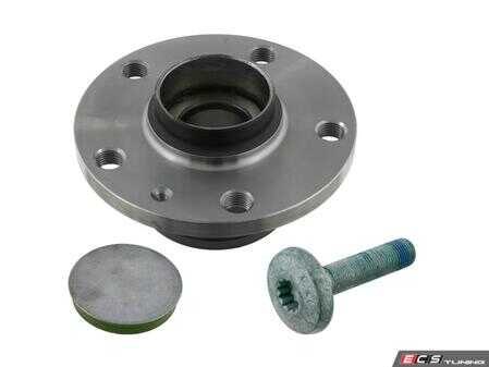 ES#2868929 - 1T0598611 - wheel bearing kit with wheel hub, drive shaft bolt and dust cap - Febi - Audi Volkswagen