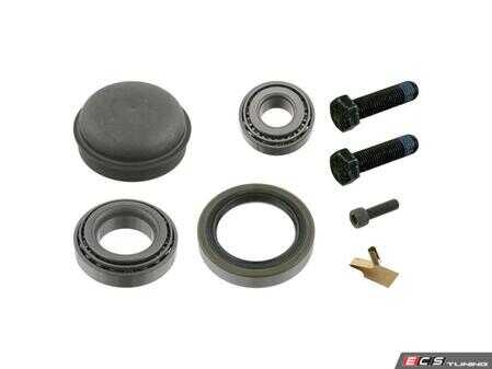 ES#2868958 - 2013300151 - Front Wheel Bearing Kit - Priced Each - Includes inner and outer wheel bearings, wheel seal, cap, and hardware - Febi - Mercedes Benz